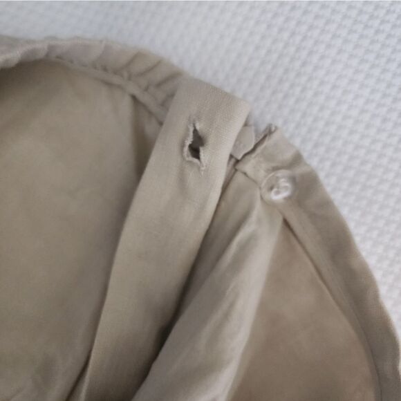 Soft surroundings linen maxi skirt coastal lined minimalist freestyle summer - Picture 7 of 11